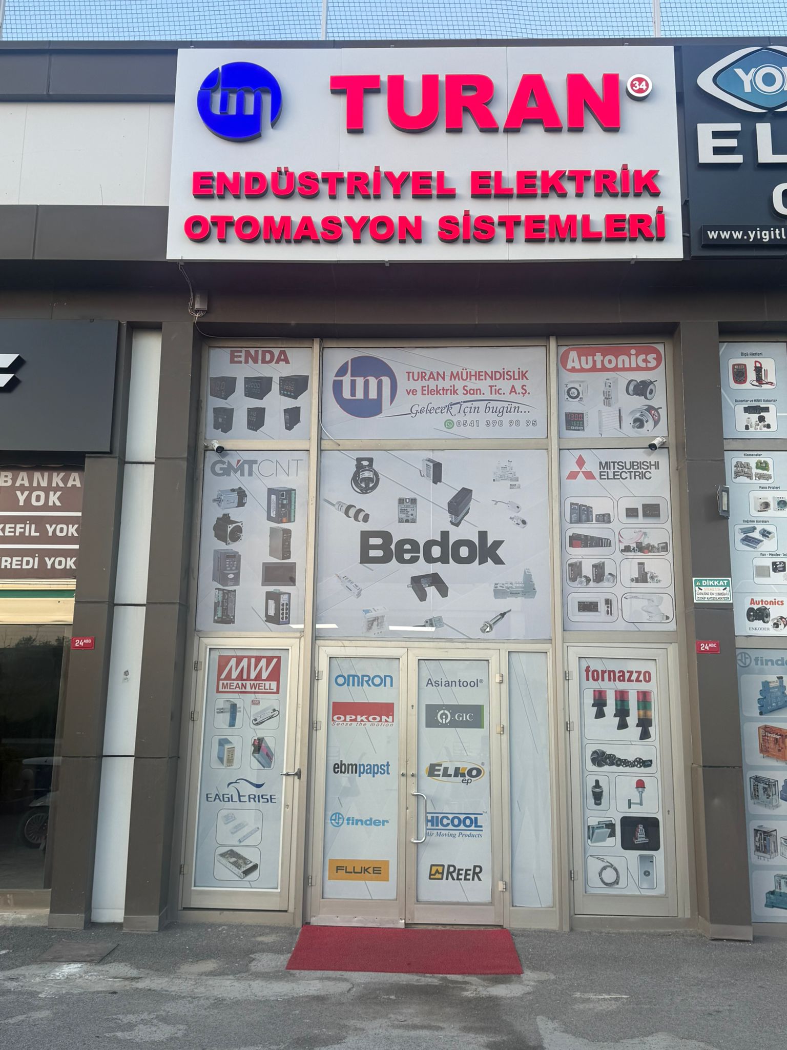 Turan Endüstriyel Elektrik Tabela